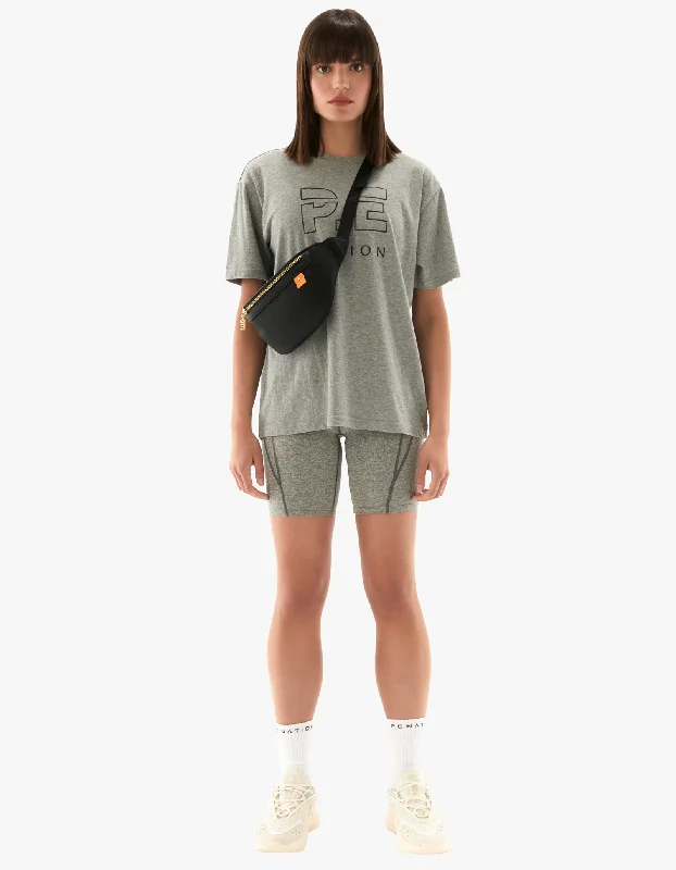 Heads Up Tee - Grey Marle