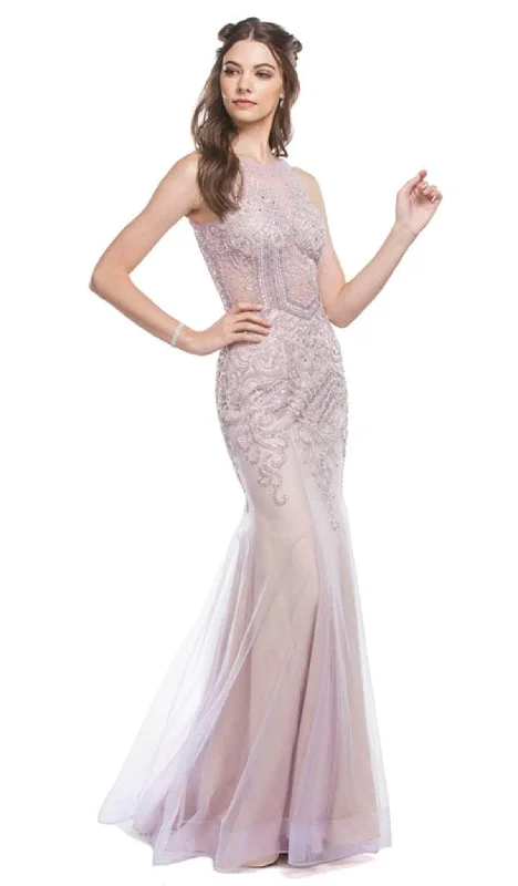 Trevi Collection L1634 - Sleeveless Embellished Evening Dress