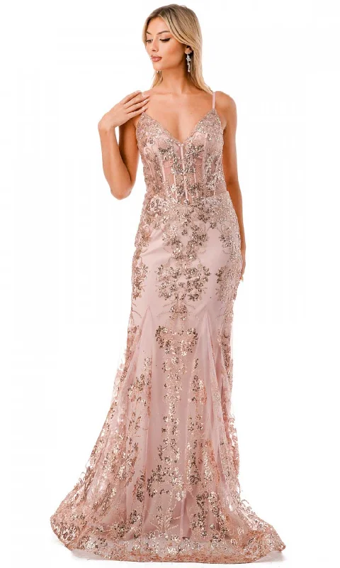 Trevi Collection L2820W - Mermaid Evening Gown