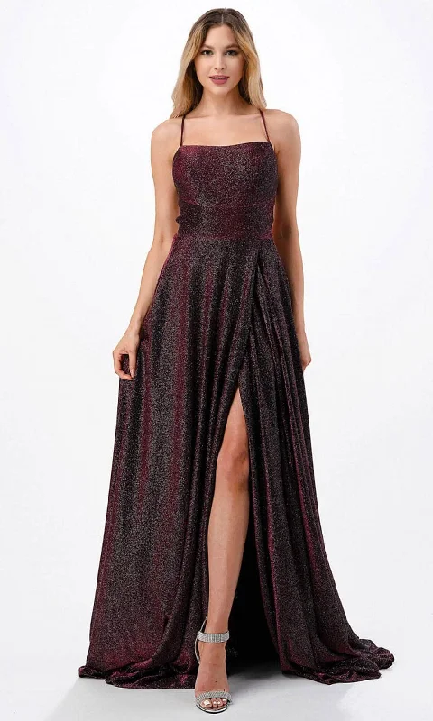 Trevi Collection D533 - Glitter Evening Gown