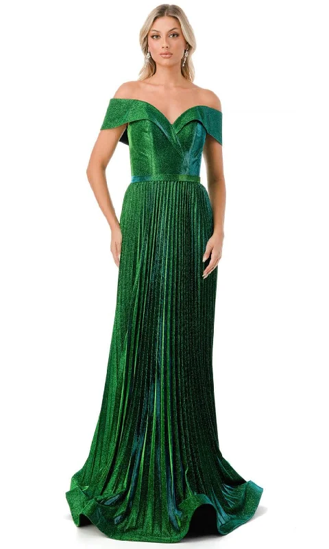 Trevi Collection L2727 - Off Shoulder Evening Gown