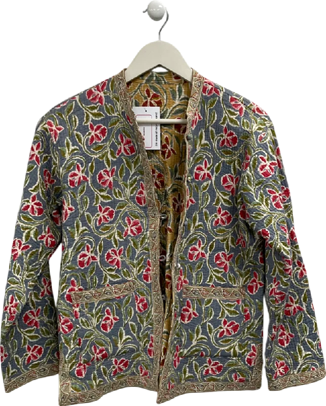 Multicoloured Reversible Jacket UK S/M