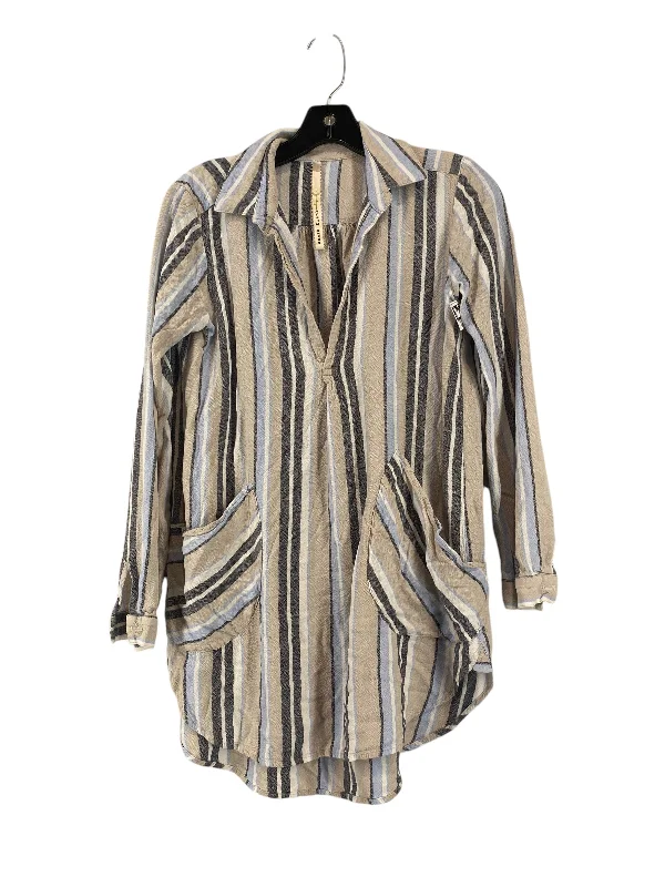 Tunic Long Sleeve By Uncle Frank In Striped, Size: S