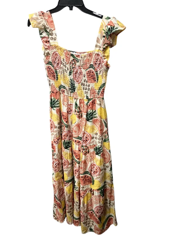 Dress Casual Maxi By Cma In Floral Print, Size: S