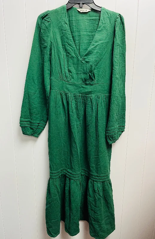 Dress Casual Maxi By Boden In Green, Size: S