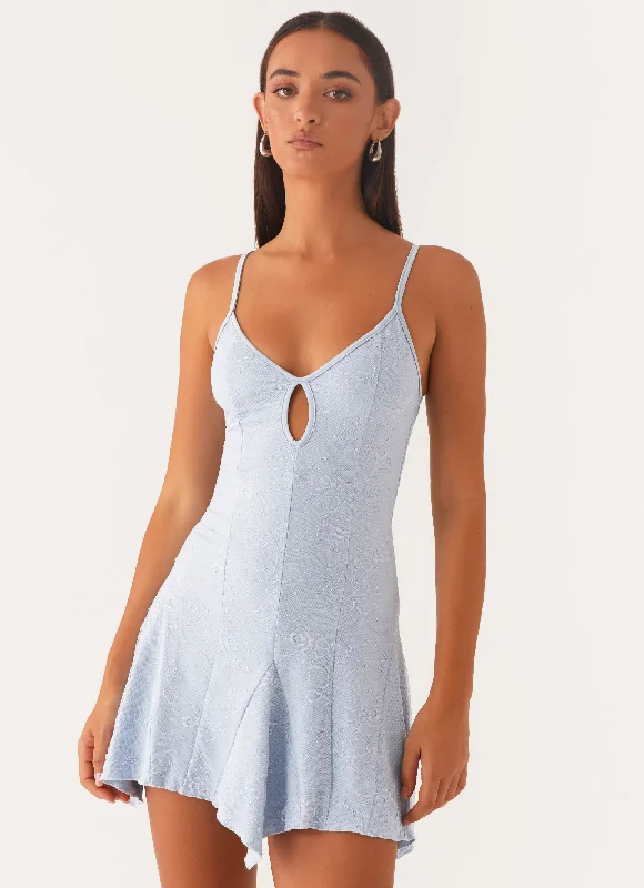 Surry Mini Dress - Blue