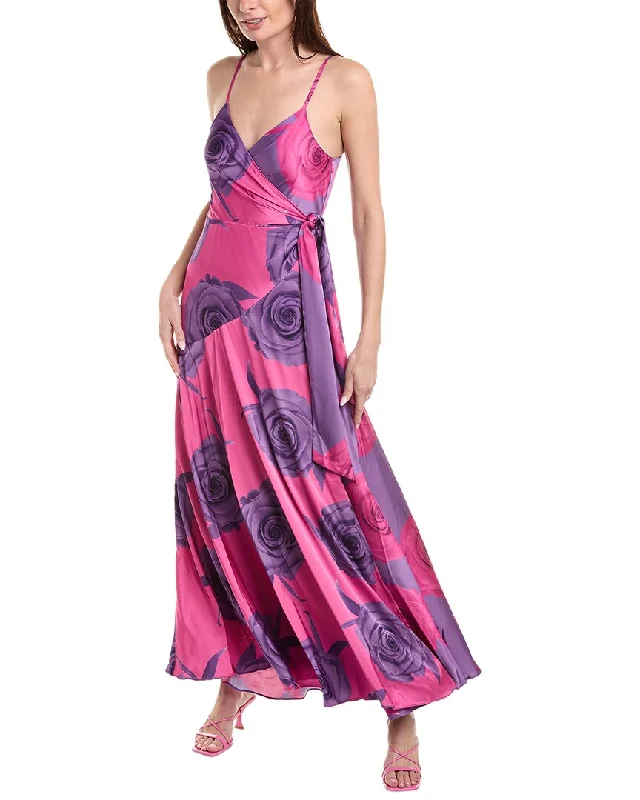 Hutch Alden Maxi Wrap Dress