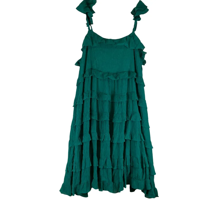 Dress Casual Maxi By Crown And Ivy In Teal, Size: 4x