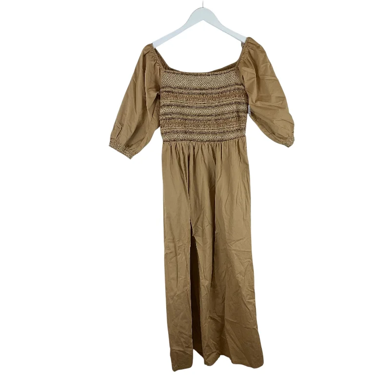 Dress Casual Maxi By Old Navy In Brown, Size: M