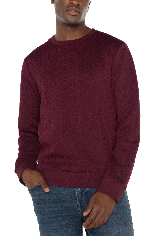 CREW NECK PULLOVER