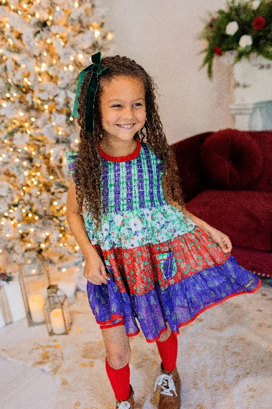 Festive Little Wonders Shimmer Dress