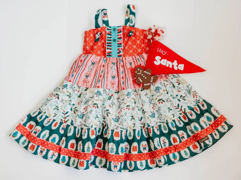 Mistletoe Magic Knot Dress