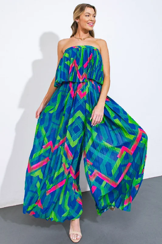 HAPPY WANDERER WOVEN JUMPSUIT