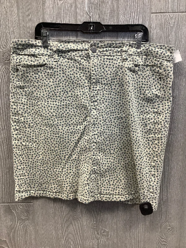 Skirt Midi By Wrangler In Green, Size: 16